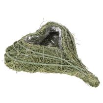 Product Potted Heart Planter Natural Twig with Protective Liner 25cm