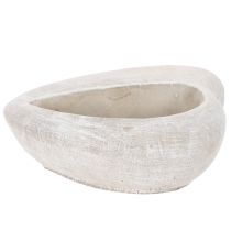 Product Heart-shaped planter, cast stone, decorative planter, 17cm