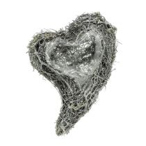 Product Plant heart vine 15cm x 23cm x5cm white 4 pcs