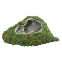 Plant heart moss green plant bowl heart 26×30×8cm