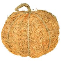 Product Plant basket pumpkin with foil autumn decoration orange Ø18cm H15cm