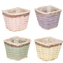 Product ProductName  
Square Wooden Planter Set with Inner Plastic Lining – 4 Pieces – 14cm  

/ProductName  

ProductDescription  

<h2>Square Wooden Planters with Plastic Lining – Ideal for Small Indoor Plants</h2>  

<p>Bring a touch of rustic charm into your 