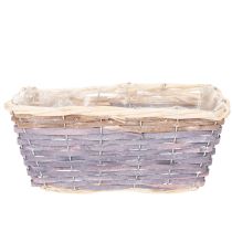 Product ProductName  
Rectangular Wooden Plant Baskets with Plastic Lining 25cm Set of 4  

ProductDescription  
<div>  
<h2>Rectangular Wooden Plant Baskets with Plastic Lining</h2>  

<p>Bring a practical yet decorative touch to your living spaces with these re