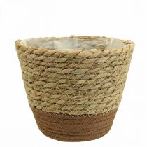 Product Plant basket planter seagrass basket deco nature Ø19cm H16cm