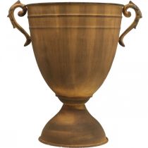 Product Plant pot rust look cup vase metal Ø22,5cm H32,5cm