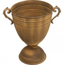 Product Plant pot rust look cup vase metal Ø22,5cm H32,5cm