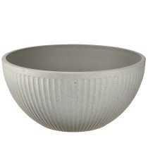 Product Plant bowl, mottled grey plastic, Ø35cm, H16.5cm
