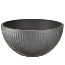 Product Plant bowl plastic anthracite Ø35cm H16.5cm