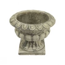 Product Plant bowl small plant pot trophy antique concrete Ø15cm H13cm