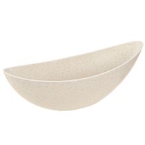 Product Planting Ship Plastic Plant Bowl Beige 28×9×9cm 3pcs