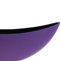 Product Plant boat decorative bowl purple 38.5cm×12.5cm×13cm