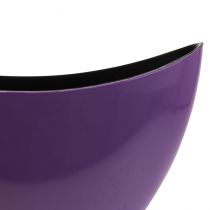 Product Plant boat decorative bowl purple 20×9cm H12cm
