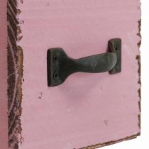 Product Plant drawer wooden decorative plant box pink 12.5cm