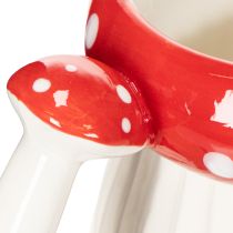 Product Decorative Ceramic Mushroom Cup - Fly Agaric Design, 10cm