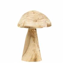 Mushroom paulownia wood Ø16cm H18cm