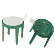 Product Pinholder with adhesive pad floral foam holder green Ø3cm 50 pcs