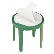 Product Pinholder with adhesive pad floral foam holder green Ø3cm 50 pcs
