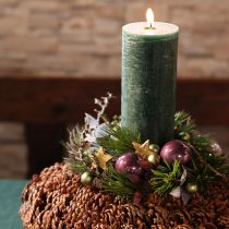 Product Kunststoff Pine Sprig Decorative Bundle, 39cm, Set of 6, Green