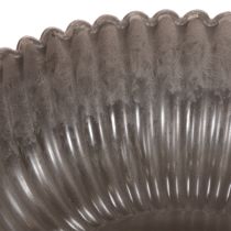 Product Round Ribbed Bowl Decorative Flower Arrangement Vessel 20cm Set of 2