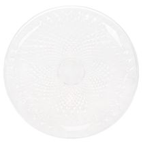 Product Transparent Round Decorative Bowl with Foot – 32cm