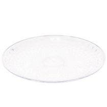 Product Transparent Round Decorative Bowl with Foot – 32cm