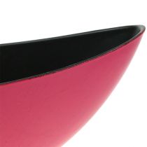 Decorative bowl pink 39cm x 12cm H13cm