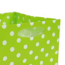 Plastic bag 10.5cm x 10.5cm x 10.5cm Green 12pcs