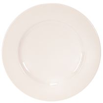 Product Round Plastic Decorative Plates 17cm Apricot - Set of 6