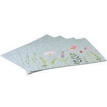 Product Placemat Table Mat Felt Flowers 45x4.5x35cm 4pcs