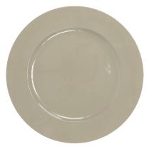 Product Placemat Ø33cm platinum grey