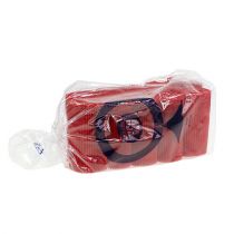 Product Pleated cuffs red 8.5cm 100 pieces