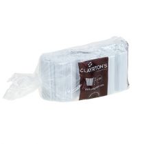 Product Pleated cuffs white 10.5cm 100 pieces