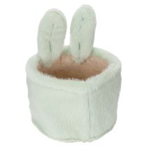Product Plushy Easter Basket Pastel coloured Bunnies Small basket for gifts and living room decor 18cm 2pcs