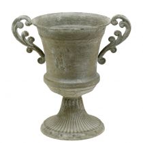 Product Antique cup gray Ø16.8cm H24.8cm