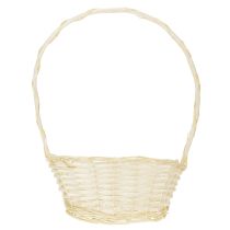 Product Gift basket 27cm x 18cm H43cm light