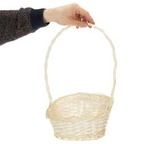 Product Gift basket 27cm x 18cm H43cm light