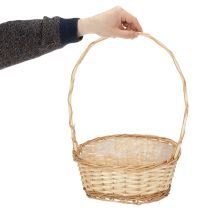 Product Gift basket approx. 30cm x 23cm, light-colored