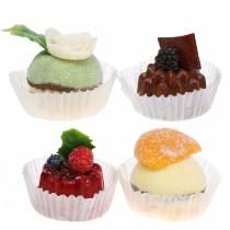 Tartlets artificially sorted 4cm 4pcs