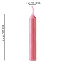Product Doll candles 10mm red Wiedemann candles 65/10 50 pcs