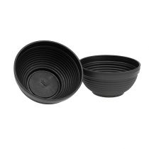 Product R-bowl plastic anthracite Ø15cm, 10pcs