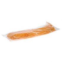 Product Raffia bast Natural fibre Orange yellow 200gr