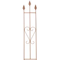 Product Garden trellis, decorative heart-shaped plant support for climbing plants, 98cm