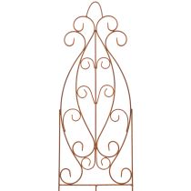 Product Metal garden trellis, decorative plant support for climbing plants, 93cm