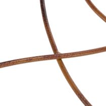 Product Metal garden trellis with curved design for climbing plants, 110cm