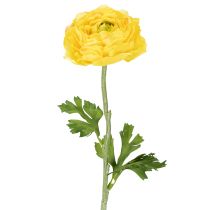 Product Artificial ranunculus as a single flower for elegant and low-maintenance decoration, 51cm, 3 pieces