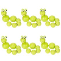 Product Imaginative caterpillar figures, attractive decorations for living areas, 16cm, 6 pieces