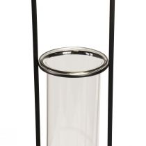 Test tube decoration for hanging mini vases glass Ø6cm 32cm 2pcs
