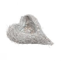 Product Rebenherz Plant Heart Plant Bowl White Natural 16×21×8cm
