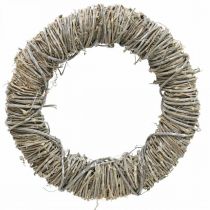 Product Vine wreath autumn wreath door wreath vines white washed Ø30cm