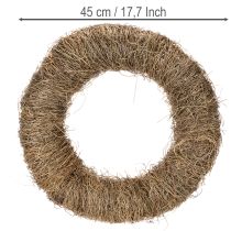 Product ProductName  
Natural Grapevine Wreath for Crafting and Decoration – 45cm  

ProductDescription  
<h2>Natural Grapevine Wreath for Creative Home Decoration</h2>  
<p>Transform your living spaces with the rustic charm of this natural grapevine wreath. Meas